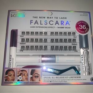 Falscara Special Edition Starter Kit, Lash Clusters, Lengthening Wisps